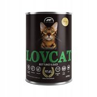 LOVCAT TURKEY DUCK – Indyk z kaczką 400g