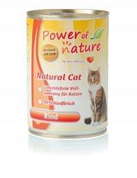 POWER OF NATURE – NATURAL CAT – WOŁOWINA 400g